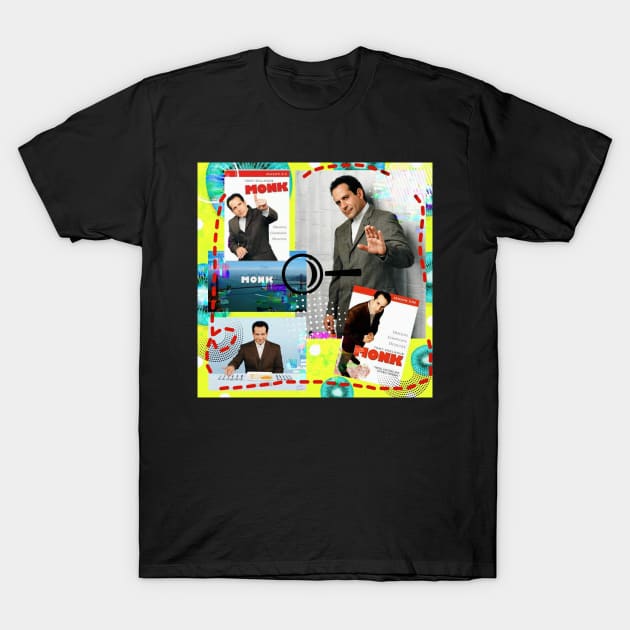 Monk Detective Adrian Monk TV homage T-Shirt by Edgot